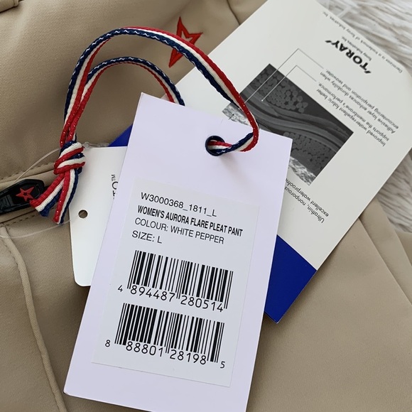 NWT Perfect moment Aurora flared ski pants in beige - Picture 13 of 16